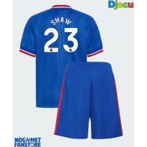 Manchester United Luke Shaw #23 Gostujuci Dres za djecu 2026-27 Kratak Rukav (+ Kratke hlače)